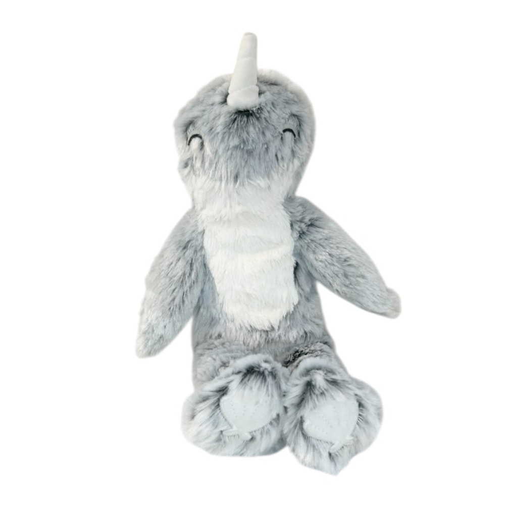 Slumberkins Silver Narwhal Kin - Picture 2 of 11